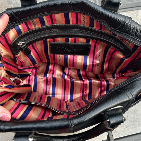 Tignanello Leather Handbag - Picture 6 of 12